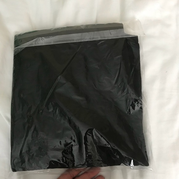 NWT American Apparel black ponte mini dress LBD - Picture 3 of 4